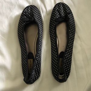 Polka dot flats